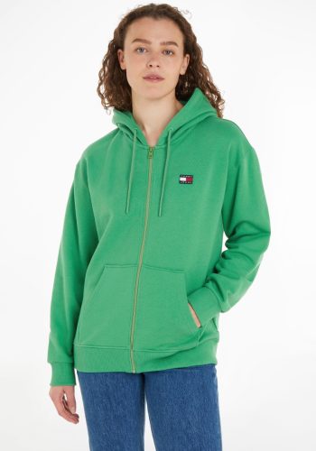 Tommy Jeans Hoodie TJW RLX XS BADGE ZIP TRHU met Tommy Jeans-logoborduursel