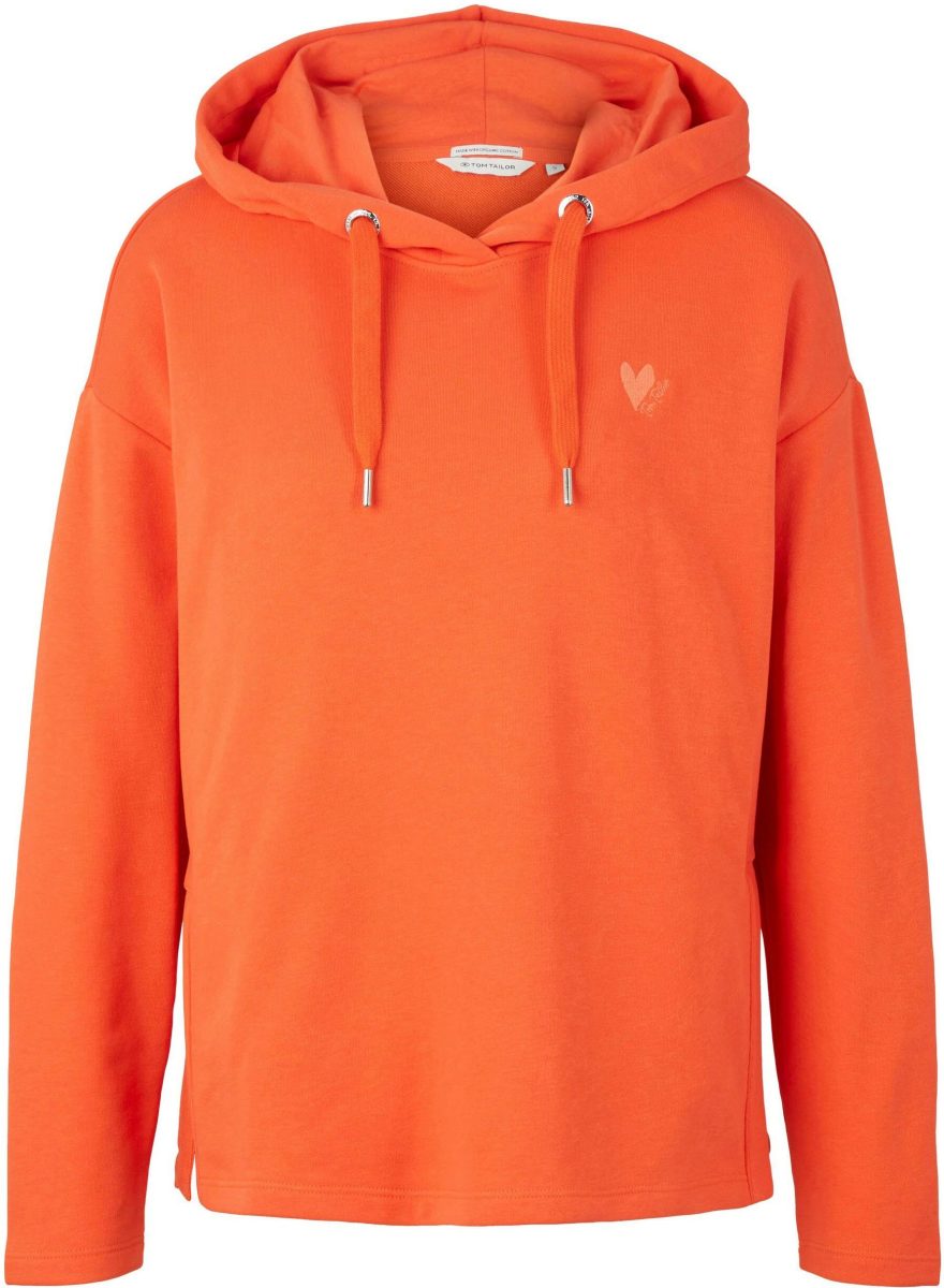 Tom tailor Hoodie met hartborduursel