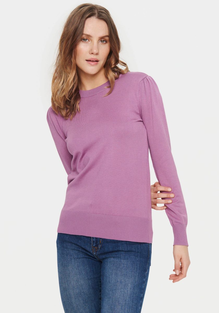 Saint Tropez Trui met ronde hals MilaSZ Pullover
