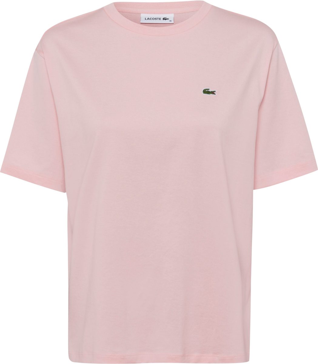 Lacoste T-shirt met Lacoste-logo op borsthoogte (1-delig)