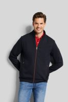 Bugatti Sweatvest met opstaande kraag