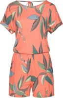 s.Oliver RED LABEL Beachwear Korte jumpsuit met lage ruglijn