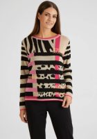 Rabe Trui met ronde hals Rabe MODEN Pullover