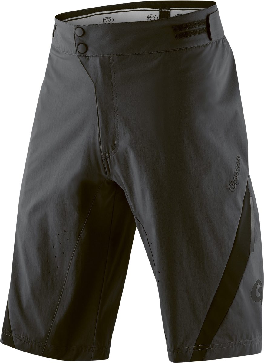 Gonso Fietsbroek ERO korte fietsbroek voor heren met zitkussen, slijtvast en vormvast