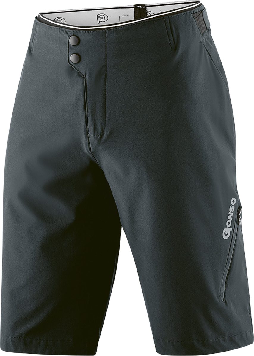 Gonso Fietsbroek Fumero korte herenfietsbroek met zitkussen, waterafstotend en gemakkelijk in onderhoud