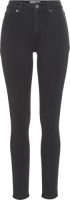 CALVIN KLEIN JEANS high waist skinny jeans black denim