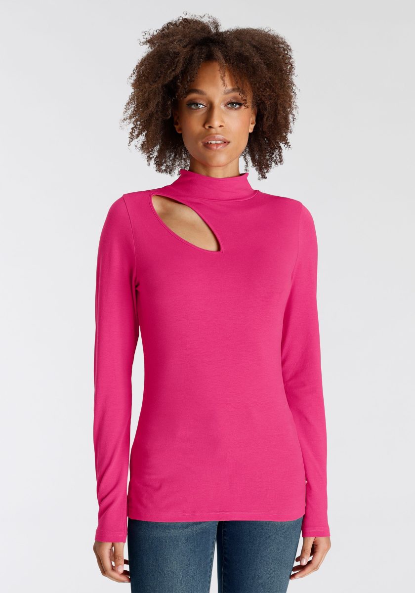 Bruno Banani Shirt met lange mouwen