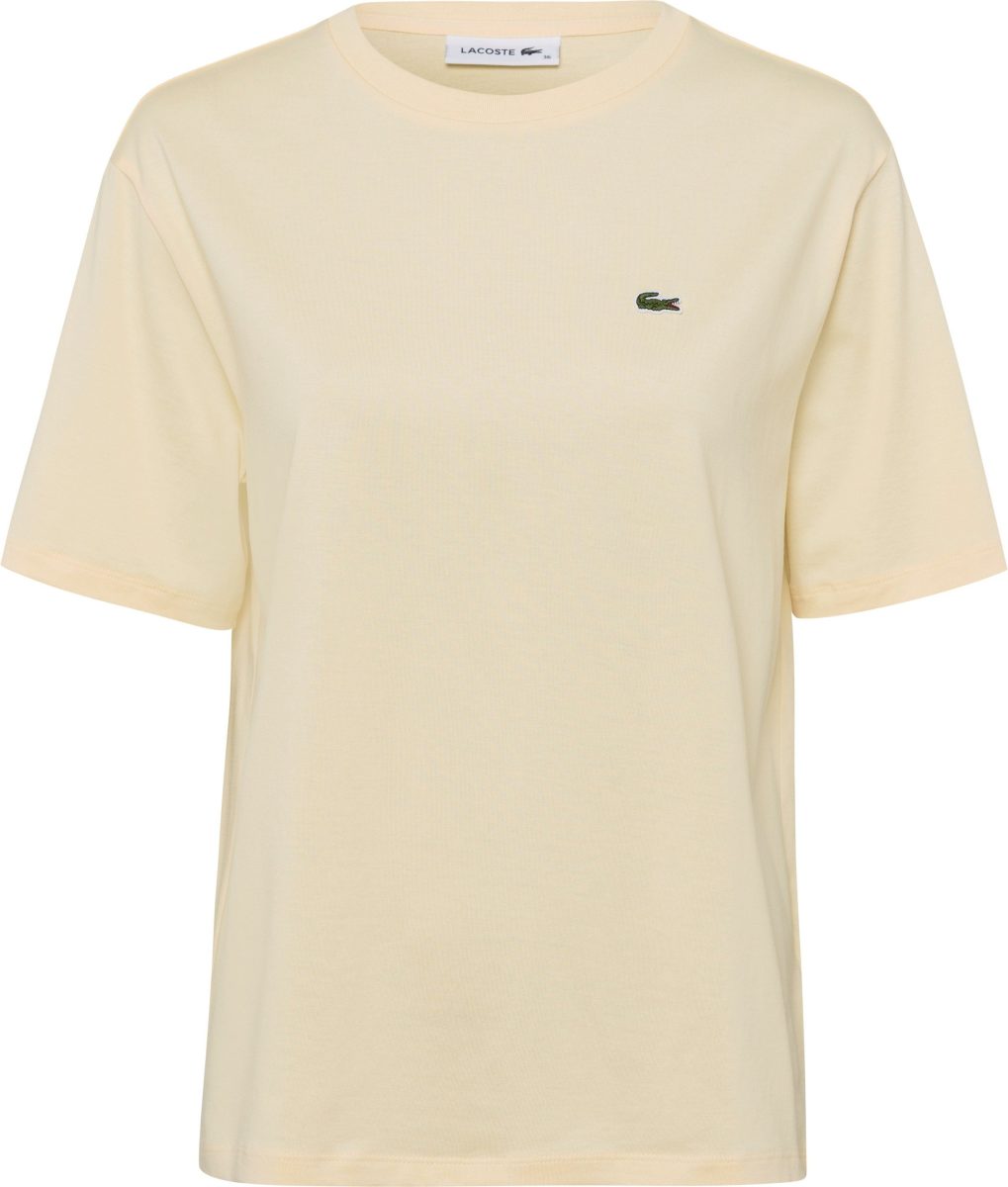 Lacoste T-shirt met Lacoste-logo op borsthoogte (1-delig)