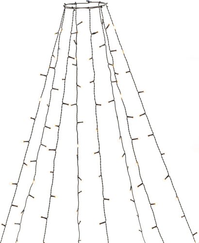 Konstsmide Led-boomverlichting Weihnachtsdeko aussen, Christbaumschmuck, 8h Timer, vormontiert