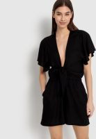 LSCN by LASCANA Korte jumpsuit van geweven viscose