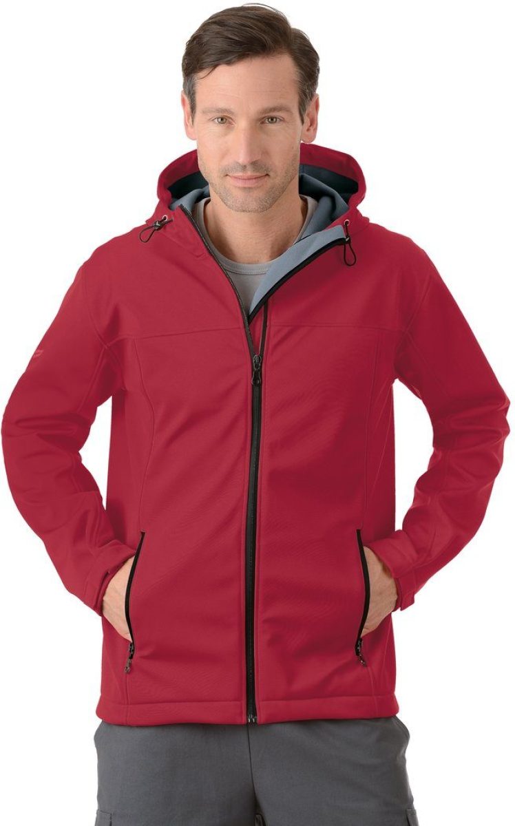 Trigema Softshell-jack Trigema klassiek Softshell-jack met capuchon