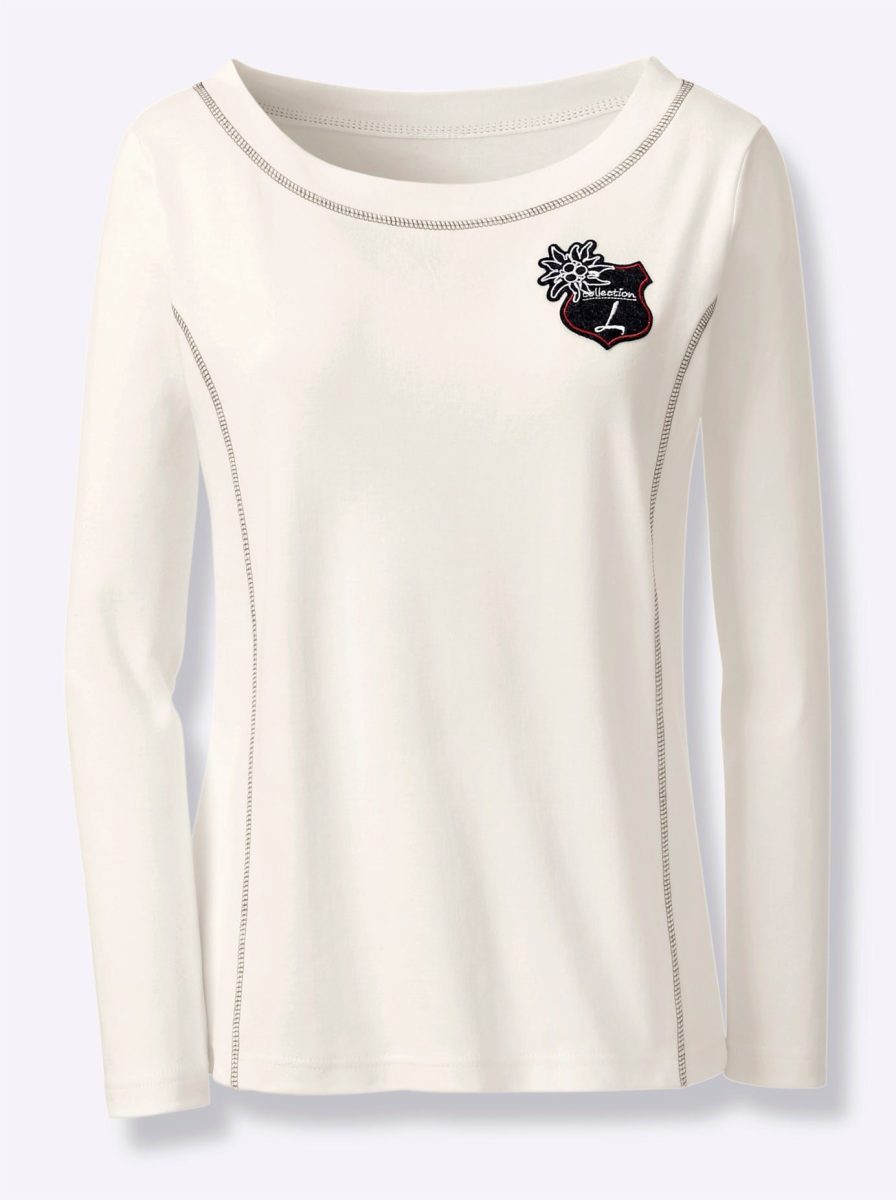 Casual Looks Shirt met lange mouwen Shirt (1-delig)