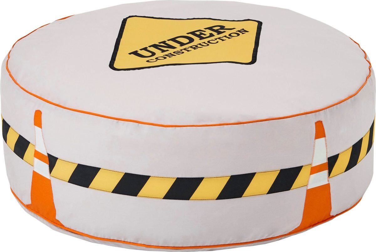 Hoppekids Zitzak "Construction" Diameter 75 cm bekleding afneembaar
