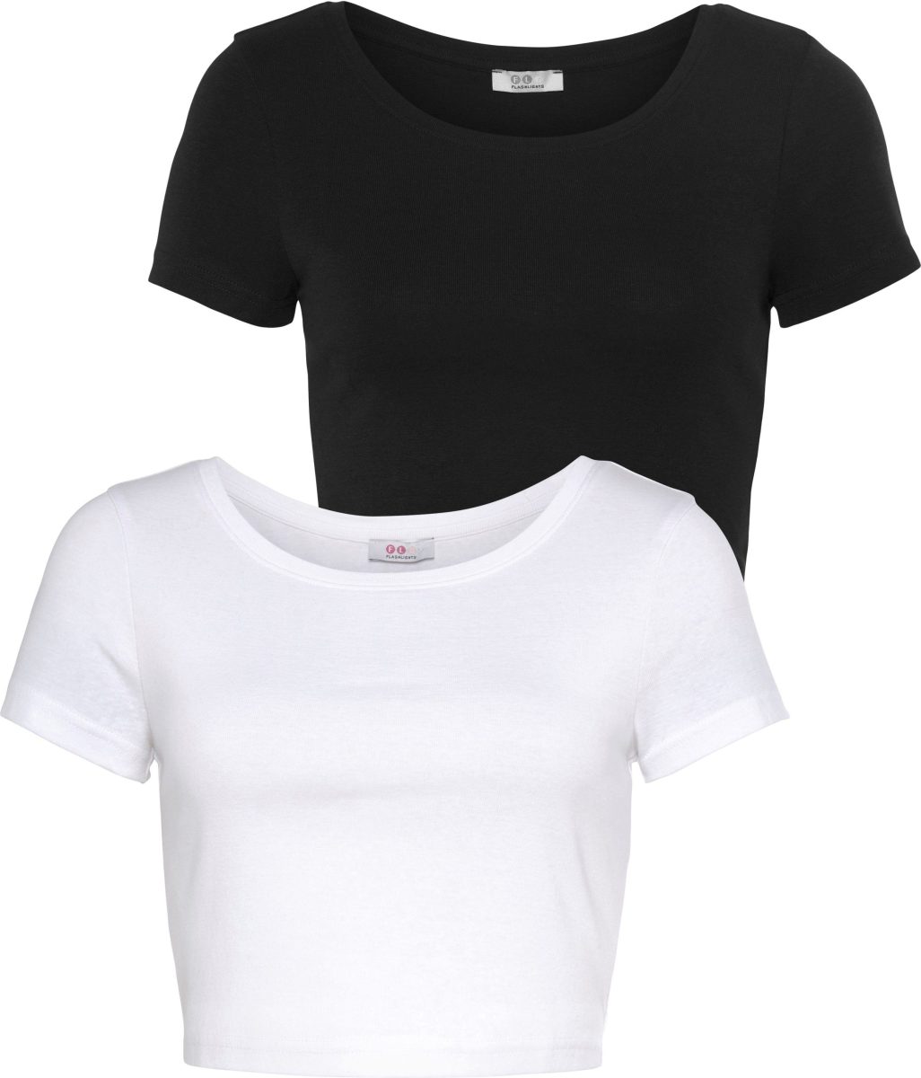 Flashlights Shirt met korte mouwen (set, 2-delig)