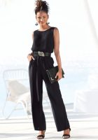 Lascana Jumpsuit van geweven viscose