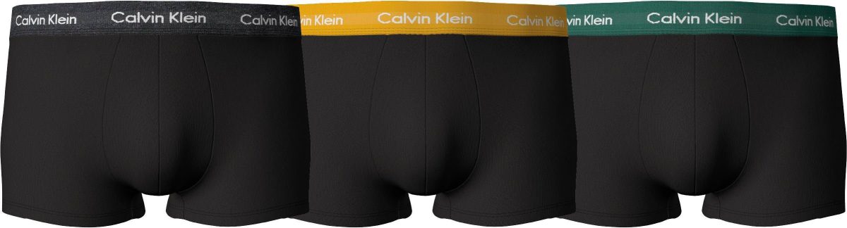 Calvin klein Trunk LOW RISE TRUNK 3PK met Calvin klein-logo op de elastische band (Set van 3)