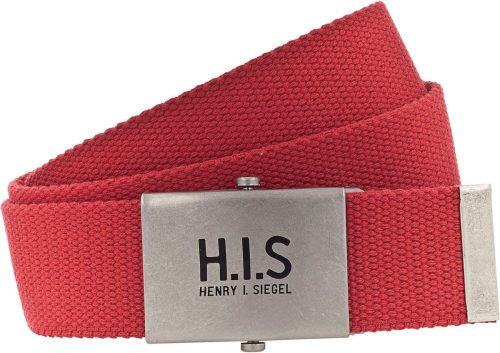 H.I.S Textielen riem Geweven riem met H.I.S-logo op de koppelgesp