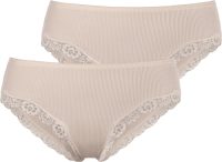 s.Oliver RED LABEL Beachwear Brasil-slip in modieuze ribkwaliteit