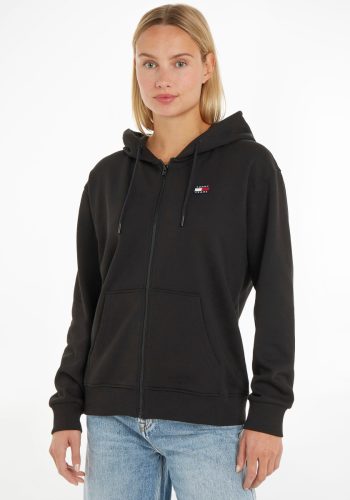 Tommy Jeans Hoodie TJW RLX XS BADGE ZIP TRHU met Tommy Jeans-logoborduursel