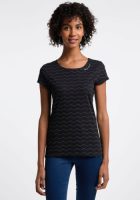 Ragwear Shirt met korte mouwen MINTT ZIG ZAG met all-over print