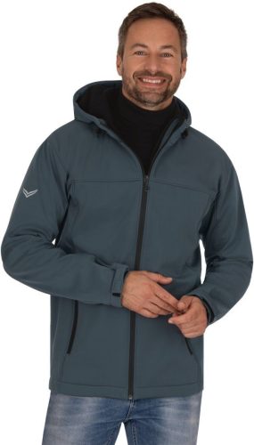 Trigema Softshell-jack Trigema klassiek Softshell-jack met capuchon