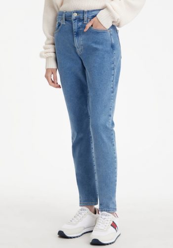 Tommy Jeans Skinny fit jeans Sylvia met geborduurde Tommy Jeans merklabel