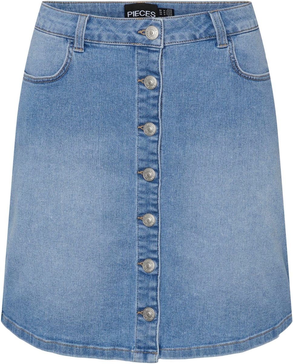 PIECES Jeansrok PCPEGGY HW SKIRT NOOS BC