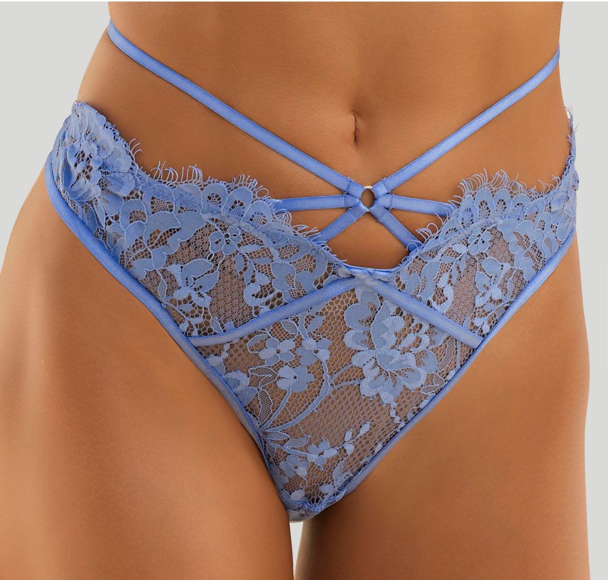 Lascana String in opwindende bandjes-look
