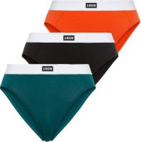LSCN by LASCANA Jazz-hipsters met brede logoboord (set, 2 stuks)