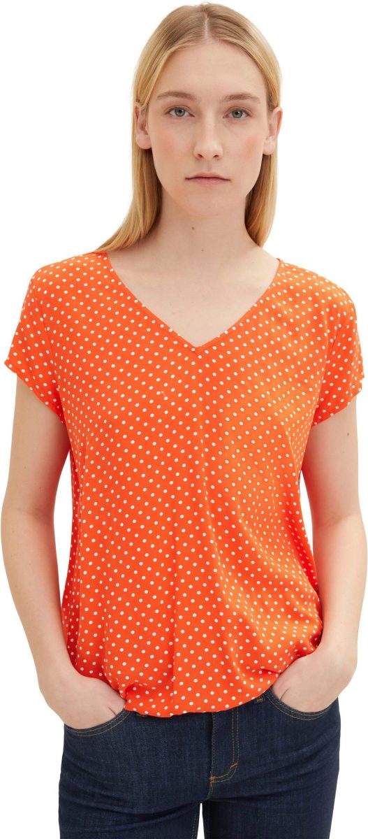 Tom tailor Blouse met korte mouwen