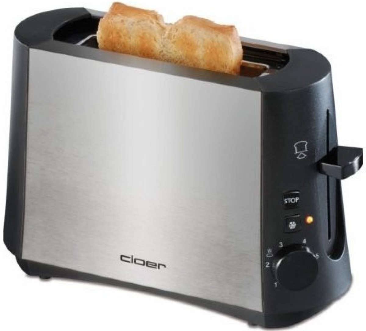 Cloer 3890 Broodrooster Zwart