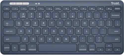 Trust Lycra Compact draadloos toetsenbord Toetsenbord Blauw