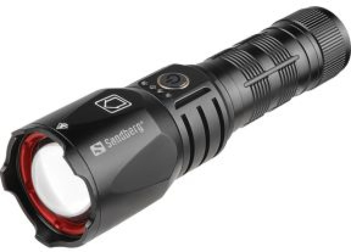 Sandberg Survivor Torch Powerbank 5000 5000 mAh Zwart