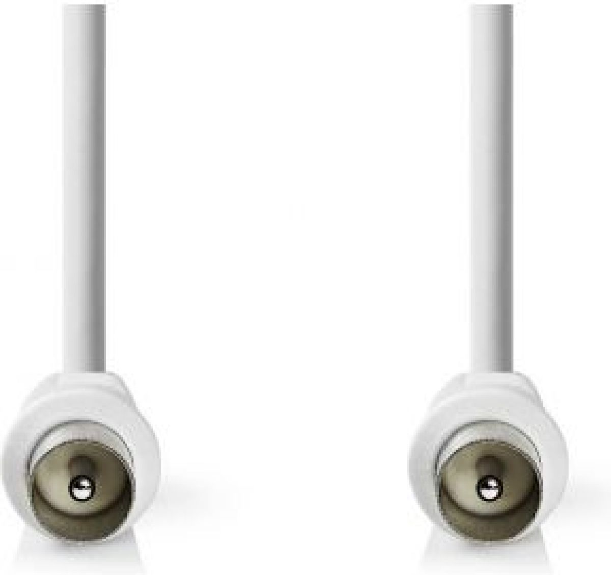 Nedis Coaxkabel | IEC (Coax) Male | IEC (Coax) Male | Vernikkeld | 90 dB | 75 Ohm | Dubbel Afgeschermd | 3