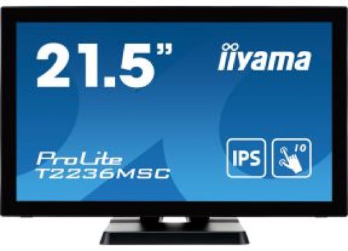 iiyama ProLite T2236MSC-B3 computer monitor 54,6 cm (21.5 ) 1920 x 1080 Pixels Full HD LCD Touchscre