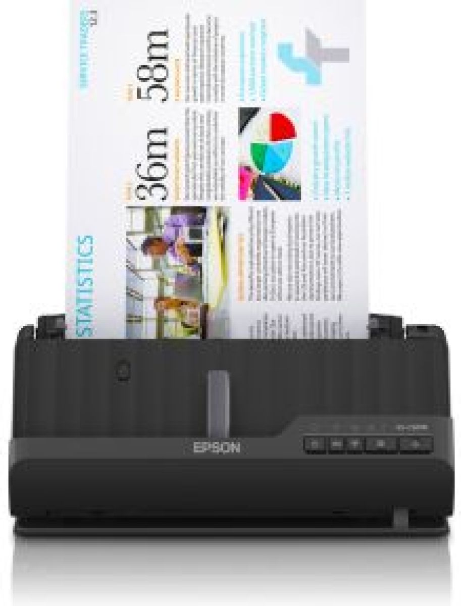 Epson ES-C320W Scanner met ADF + invoer voor losse vellen 600 x 600 DPI A4 Zwart