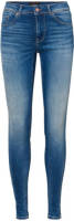 VERO MODA skinny jeans Lux met biologisch katoen blauw