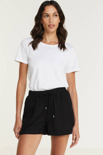 anytime korte broek zwart