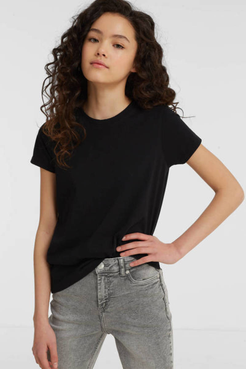 anytime basic T-shirt black