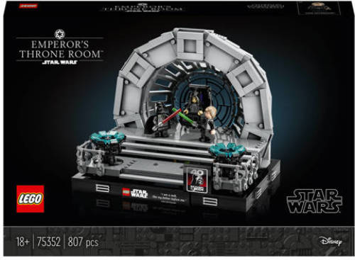 LEGO Star Wars Troonzaal van de keizer diorama 75352
