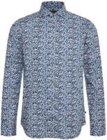Matinique regular fit overhemd MATrostol PP met all over print navy peony
