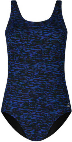 ten Cate Swim Tweka prothese badpak zwart/blauw