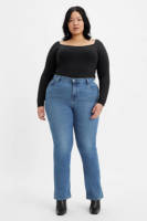 Levi's Plus 725 high waist bootcut jeans medium blue denim