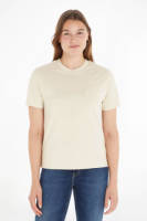 CALVIN KLEIN JEANS T-shirt ecru