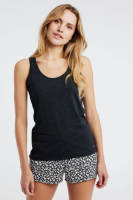 Protest singlet met kant PRTBECCLES zwart
