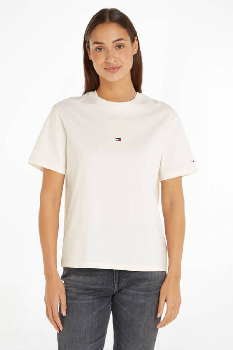 Tommy Jeans T-shirt wit