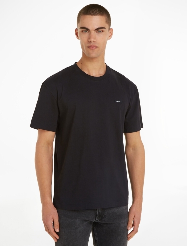 Calvin klein oversized T-shirt met logo zwart