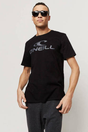 O'Neill regular fit T-shirt met logo zwart