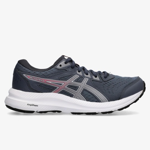 Asics Gel-Contend 8 hardloopschoenen antraciet/roze