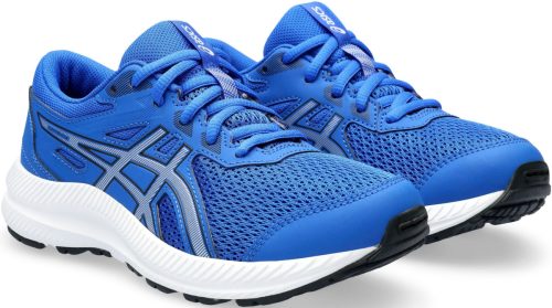 Asics Gel-Contend 8 hardloopschoenen blauw/zilver/wit kids